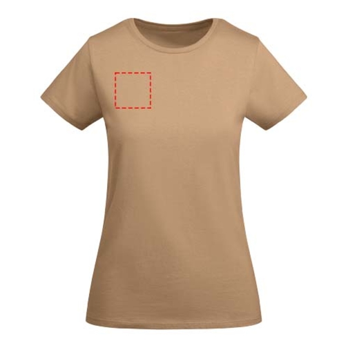 Breda kortärmad T-shirt för dam, Bild 25