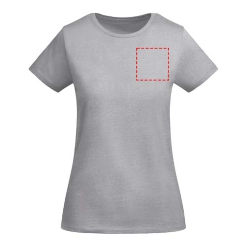 Breda T-Shirt Für Damen , marl grey, Single jersey Strick 100% Bio Baumwolle, 175 g/m2, M, , Bild 17