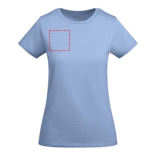 Breda kortärmad T-shirt för dam, Bild 12