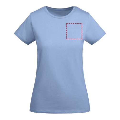 Breda kortärmad T-shirt för dam, Bild 22