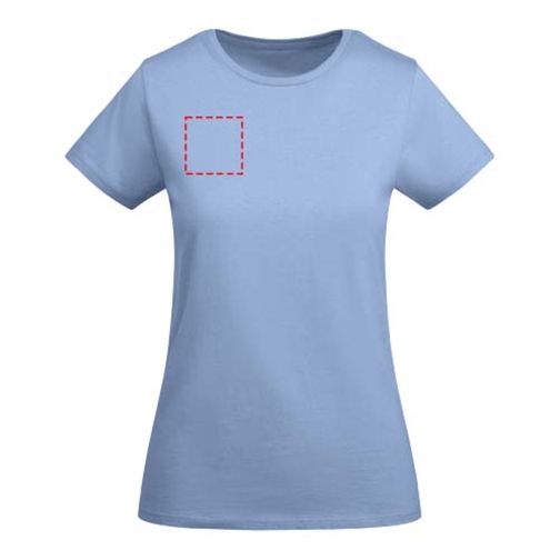 Breda kortärmad T-shirt för dam, Bild 13