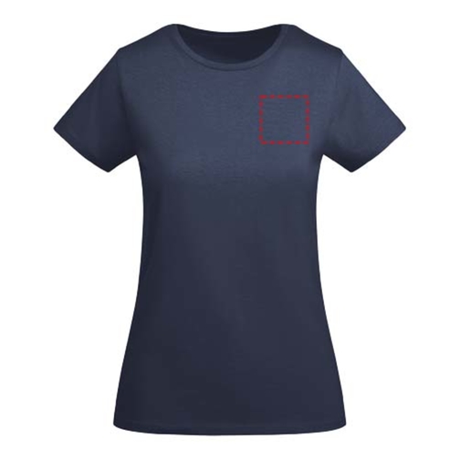 Breda kortärmad T-shirt för dam, Bild 12