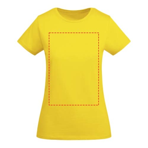 Breda kortärmad T-shirt för dam, Bild 6
