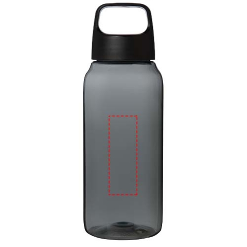 Bebo 500 Ml Trinkflasche Aus Recyceltem Kunststoff , schwarz, RCS certified recycled PET plastic, Recycelter PP Kunststoff, 6,85cm x 19,30cm x 6,85cm (Länge x Höhe x Breite), Bild 5