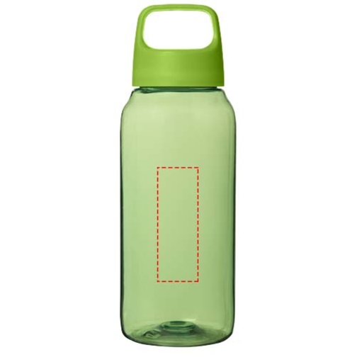 Bebo 500 Ml Trinkflasche Aus Recyceltem Kunststoff , grün, RCS certified recycled PET plastic, Recycelter PP Kunststoff, 6,85cm x 19,30cm x 6,85cm (Länge x Höhe x Breite), Bild 5