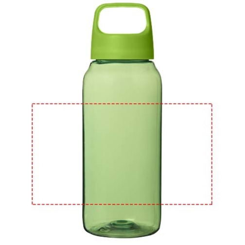 Bebo 500 Ml Trinkflasche Aus Recyceltem Kunststoff , grün, RCS certified recycled PET plastic, Recycelter PP Kunststoff, 6,85cm x 19,30cm x 6,85cm (Länge x Höhe x Breite), Bild 4