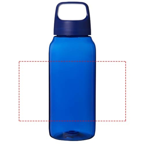 Bebo 500 Ml Trinkflasche Aus Recyceltem Kunststoff , blau, RCS certified recycled PET plastic, Recycelter PP Kunststoff, 6,85cm x 19,30cm x 6,85cm (Länge x Höhe x Breite), Bild 4