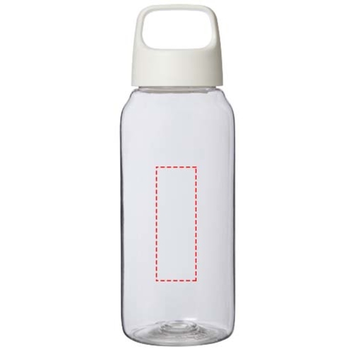 Bebo 500 Ml Trinkflasche Aus Recyceltem Kunststoff , weiß, RCS certified recycled PET plastic, Recycelter PP Kunststoff, 6,85cm x 19,30cm x 6,85cm (Länge x Höhe x Breite), Bild 6