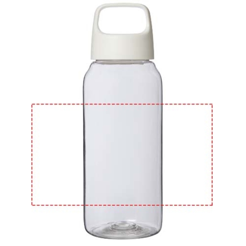 Bebo 500 Ml Trinkflasche Aus Recyceltem Kunststoff , weiss, RCS certified recycled PET plastic, Recycelter PP Kunststoff, 6,85cm x 19,30cm x 6,85cm (Länge x Höhe x Breite), Bild 5