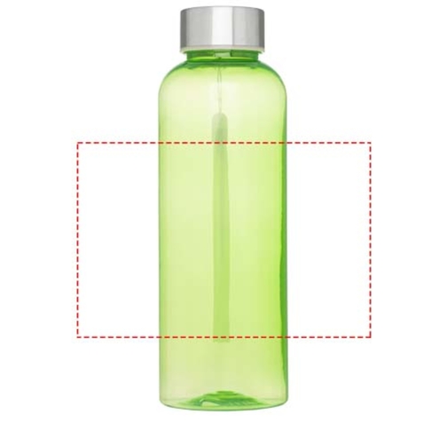 Bodhi 500 Ml Sportflasche Aus RPET , lime transparent, Recycelter PET Kunststoff, Recycled stainless steel, 6,50cm x 20,00cm x 6,50cm (Länge x Höhe x Breite), Bild 6