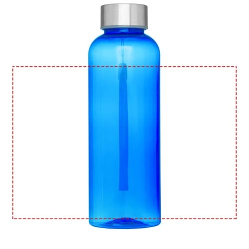 Bodhi 500 Ml Sportflasche Aus RPET , transparent royalblau, Recycelter PET Kunststoff, Recycled stainless steel, 6,50cm x 20,00cm x 6,50cm (Länge x Höhe x Breite), Bild 9