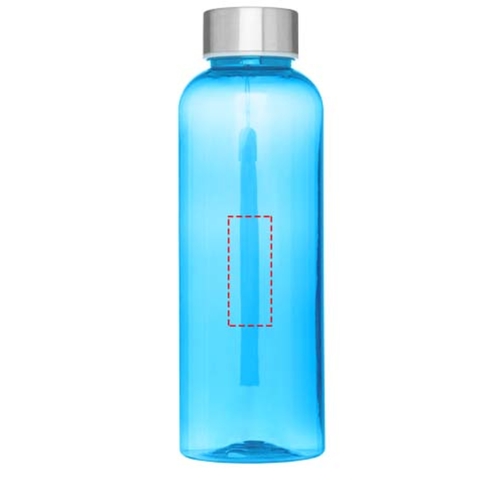 Bodhi 500 Ml Sportflasche Aus RPET , transparent hellblau, Recycelter PET Kunststoff, Recycled stainless steel, 6,50cm x 20,00cm x 6,50cm (Länge x Höhe x Breite), Bild 7