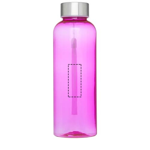 Bodhi 500 Ml Sportflasche Aus RPET , transparent pink, Recycelter PET Kunststoff, Recycled stainless steel, 6,50cm x 20,00cm x 6,50cm (Länge x Höhe x Breite), Bild 6
