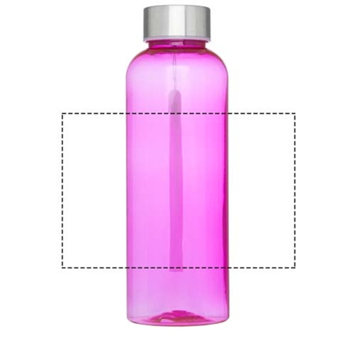 Bodhi 500 Ml Sportflasche Aus RPET , transparent pink, Recycelter PET Kunststoff, Recycled stainless steel, 6,50cm x 20,00cm x 6,50cm (Länge x Höhe x Breite), Bild 9
