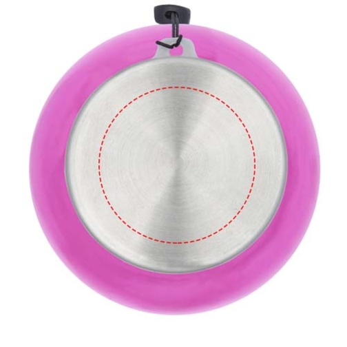 Bodhi 500 Ml Sportflasche Aus RPET , transparent pink, Recycelter PET Kunststoff, Recycled stainless steel, 6,50cm x 20,00cm x 6,50cm (Länge x Höhe x Breite), Bild 7