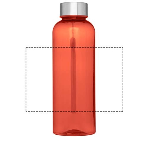 Bodhi 500 Ml Sportflasche Aus RPET , transparent rot, Recycelter PET Kunststoff, Recycled stainless steel, 6,50cm x 20,00cm x 6,50cm (Länge x Höhe x Breite), Bild 6