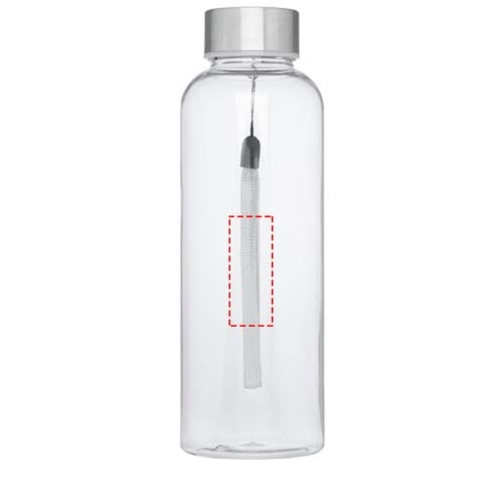 Bodhi 500 Ml Sportflasche Aus RPET , transparent klar, Recycelter PET Kunststoff, Recycled stainless steel, 6,50cm x 20,00cm x 6,50cm (Länge x Höhe x Breite), Bild 7