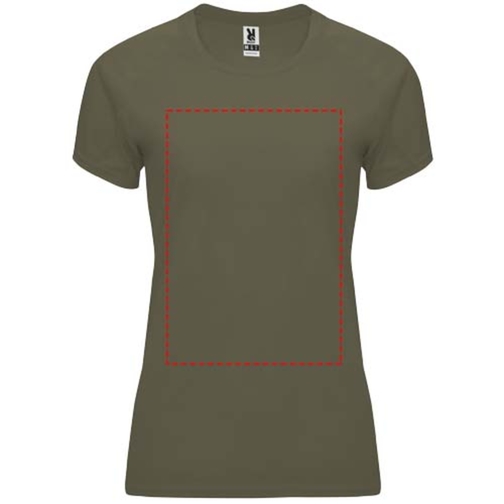 Bahrain Sport T-Shirt Für Damen , militar green, Interlock Strick 100% Polyester, 135 g/m2, 2XL, , Bild 9