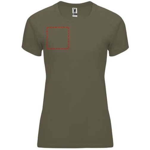 Bahrain Sport T-Shirt Für Damen , militar green, Interlock Strick 100% Polyester, 135 g/m2, 2XL, , Bild 25