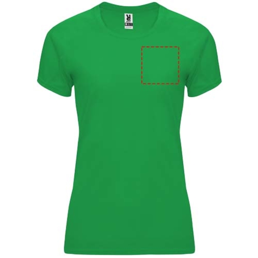 T-shirt sportiva a maniche corte da donna Bahrain, Immagine 11