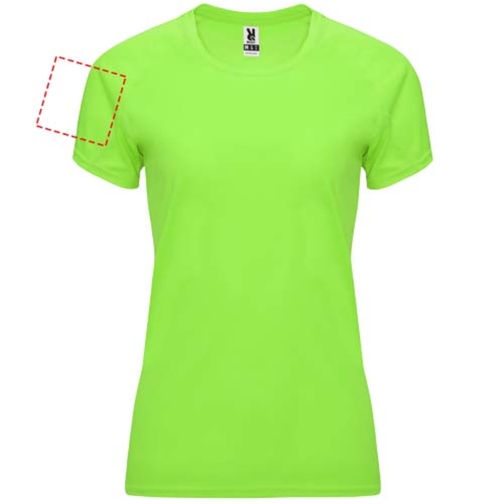 Bahrain Sport T-Shirt Für Damen , fluor green, Interlock Strick 100% Polyester, 135 g/m2, 2XL, , Bild 14