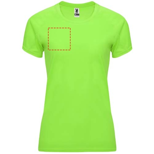 Bahrain Sport T-Shirt Für Damen , fluor green, Interlock Strick 100% Polyester, 135 g/m2, 2XL, , Bild 18
