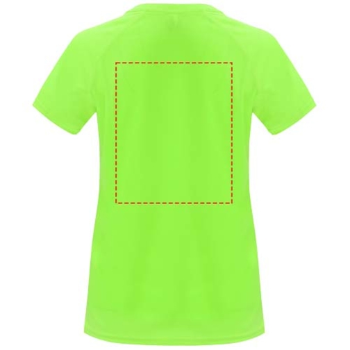 Bahrain Sport T-Shirt Für Damen , fluor green, Interlock Strick 100% Polyester, 135 g/m2, 2XL, , Bild 6