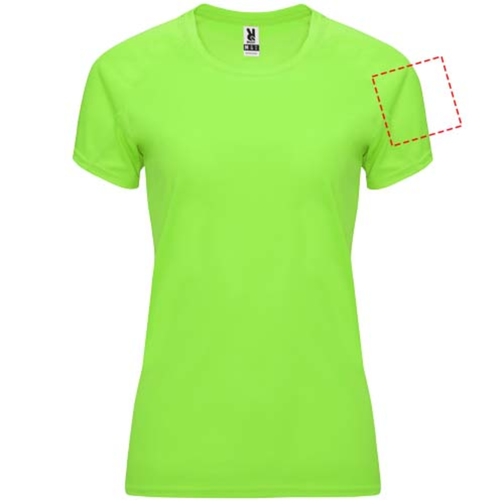 T-shirt sportiva a maniche corte da donna Bahrain, Immagine 13