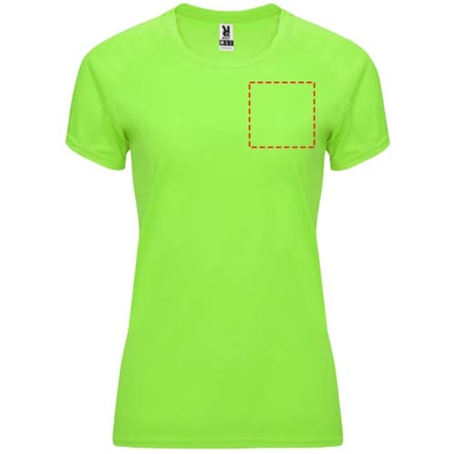 T-shirt sportiva a maniche corte da donna Bahrain, Immagine 8