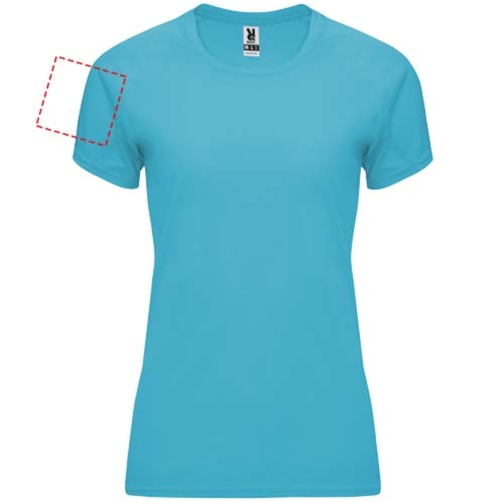 Bahrain Sport T-Shirt Für Damen , türkis, Interlock Strick 100% Polyester, 135 g/m2, 2XL, , Bild 11