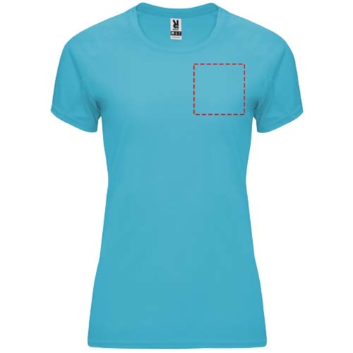 Bahrain Sport T-Shirt Für Damen , türkis, Interlock Strick 100% Polyester, 135 g/m2, 2XL, , Bild 21