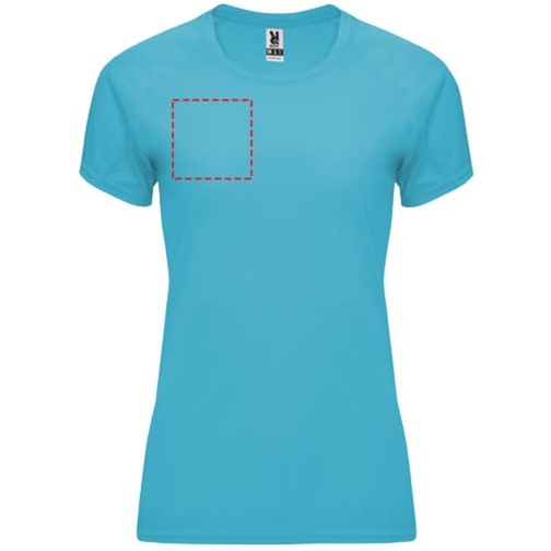 Bahrain Sport T-Shirt Für Damen , türkis, Interlock Strick 100% Polyester, 135 g/m2, 2XL, , Bild 15