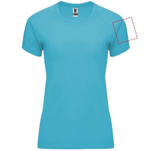 Bahrain Sport T-Shirt Für Damen , türkis, Interlock Strick 100% Polyester, 135 g/m2, 2XL, , Bild 14