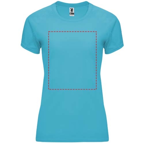 Bahrain Sport T-Shirt Für Damen , türkis, Interlock Strick 100% Polyester, 135 g/m2, 2XL, , Bild 25