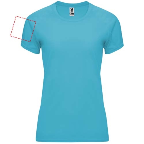 T-shirt sportiva a maniche corte da donna Bahrain, Immagine 14