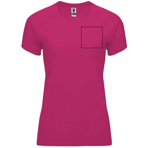 Bahrain Sport T-Shirt Für Damen , rossette, Interlock Strick 100% Polyester, 135 g/m2, 2XL, , Bild 11
