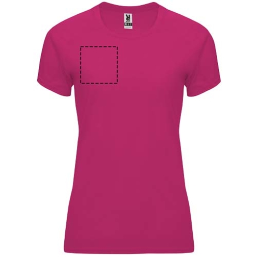 T-shirt sportiva a maniche corte da donna Bahrain, Immagine 25