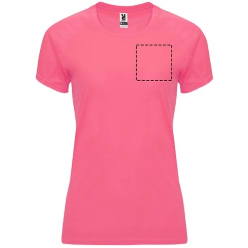 Bahrain Sport T-Shirt Für Damen , fluor lady pink, Interlock Strick 100% Polyester, 135 g/m2, 2XL, , Bild 23