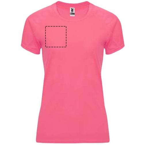 Bahrain Sport T-Shirt Für Damen , fluor lady pink, Interlock Strick 100% Polyester, 135 g/m2, 2XL, , Bild 17