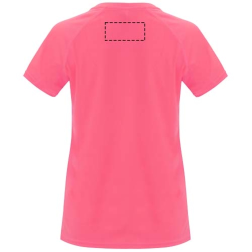 Bahrain Sport T-Shirt Für Damen , fluor lady pink, Interlock Strick 100% Polyester, 135 g/m2, 2XL, , Bild 9