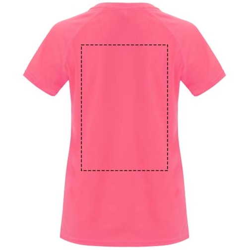 Bahrain Sport T-Shirt Für Damen , fluor lady pink, Interlock Strick 100% Polyester, 135 g/m2, 2XL, , Bild 21