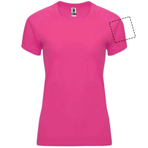 Bahrain Sport T-Shirt Für Damen , pink fluor, Interlock Strick 100% Polyester, 135 g/m2, 2XL, , Bild 9