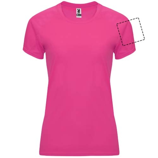 T-shirt sportiva a maniche corte da donna Bahrain, Immagine 9