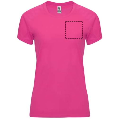 Bahrain Sport T-Shirt Für Damen , pink fluor, Interlock Strick 100% Polyester, 135 g/m2, 2XL, , Bild 24