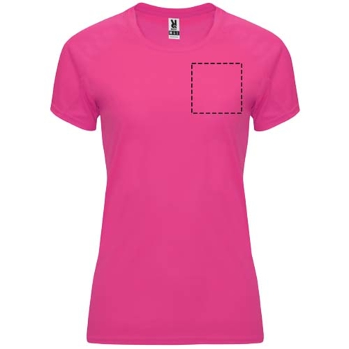 T-shirt sportiva a maniche corte da donna Bahrain, Immagine 24