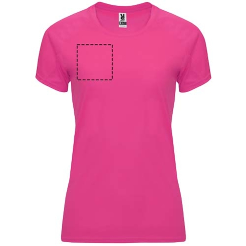 Bahrain Sport T-Shirt Für Damen , pink fluor, Interlock Strick 100% Polyester, 135 g/m2, 2XL, , Bild 18