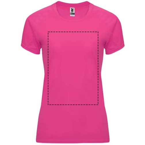 T-shirt sportiva a maniche corte da donna Bahrain, Immagine 20