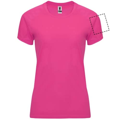 T-shirt sportiva a maniche corte da donna Bahrain, Immagine 17