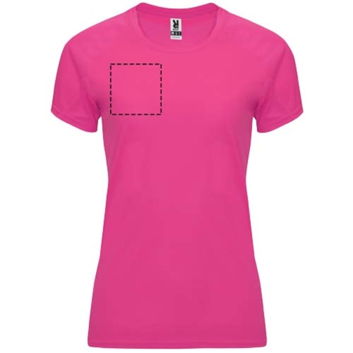 T-shirt sportiva a maniche corte da donna Bahrain, Immagine 15