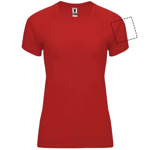 Bahrain Sport T-Shirt Für Damen , rot, Interlock Strick 100% Polyester, 135 g/m2, 2XL, , Bild 9